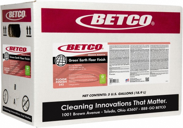 Betco Floor Cleaners, Strippers & Sealers: Product Type: Floor Finish; Container Type: Bag-in-Box - BET609B500