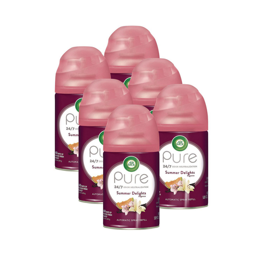 Air Wick Freshmatic Ultra Automatic Spray Refill, Fresh Waters, 5.89 oz Aerosol Spray, 2/Pack - RAC82093PK