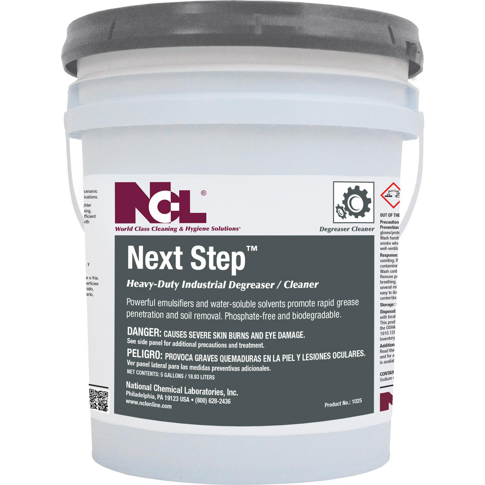 National Chemical Laboratories Cleaner &/Degreaser Degreaser: 5 gal, Pail, Concentrated - 1025-21