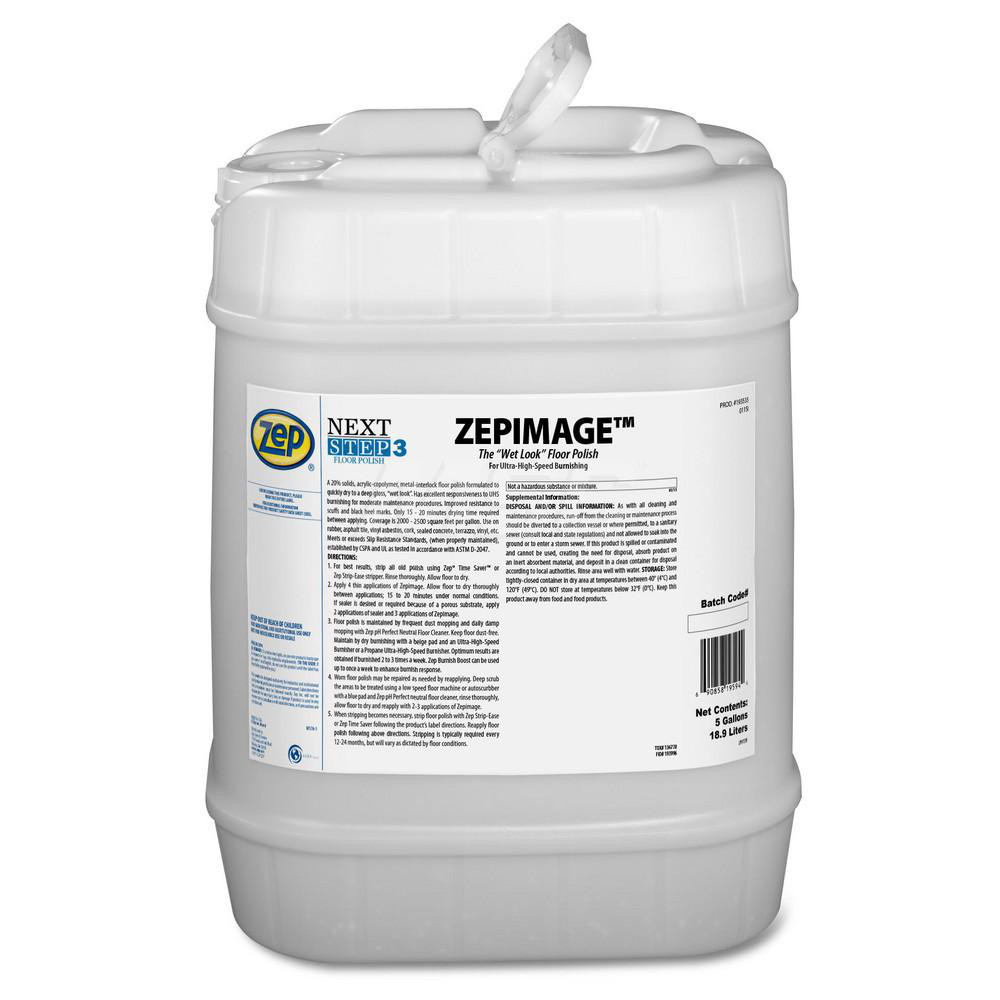 ZEP ZepImage Wet Look Floor Polish, 5 gal - 193535
