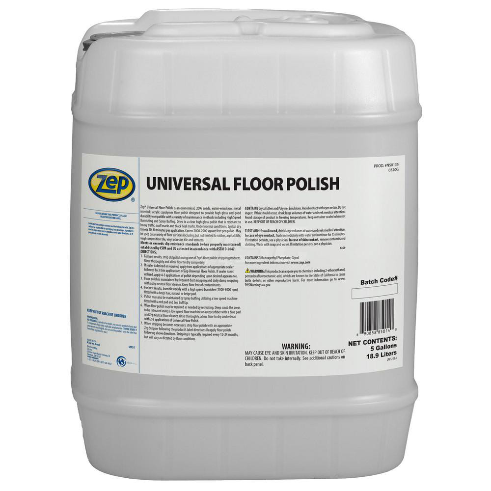 ZEP ZepImage Wet Look Floor Polish, 5 gal - 193535