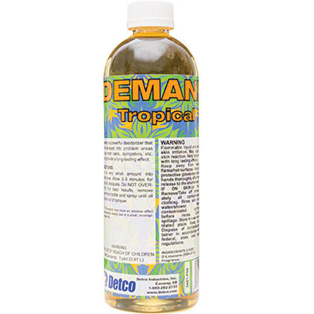 Detco Demand, 16oz Bottle w/ Sprayer, Deodorizer, Citrus Vanilla Scent - 0482-P06