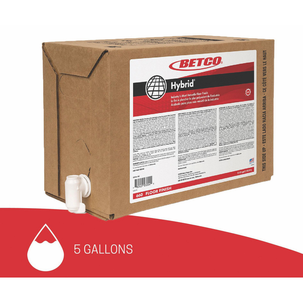 Betco Floor Cleaners, Strippers & Sealers: Product Type: Floor Finish; Container Type: Bag-in-Box - BET660B500