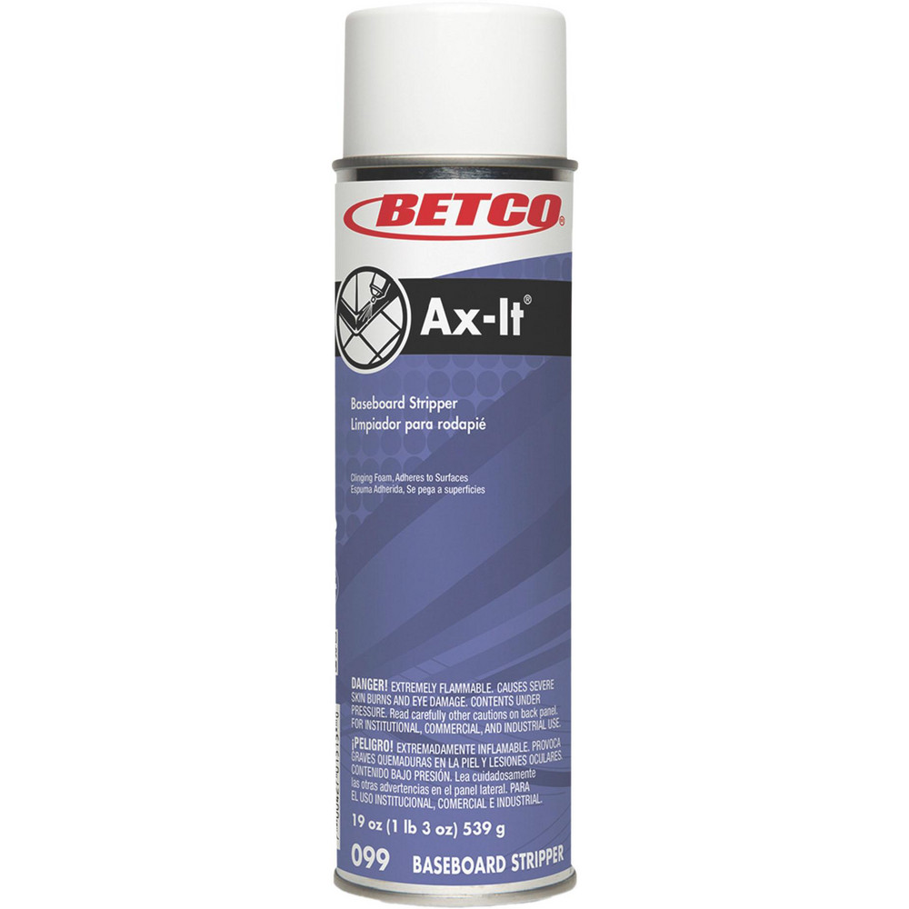 Betco Floor Cleaners, Strippers & Sealers: Product Type: Baseboard Stripper; Container Type: Aerosol Can; Container Size (fl. oz.): 19.00 - BET0992300CT