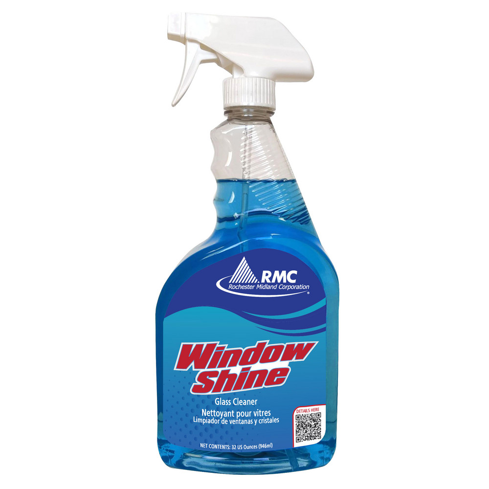 National Chemical Laboratories Glass Cleaners: Liquid, Bottle, Ready To Use, 32 oz - 4045-36