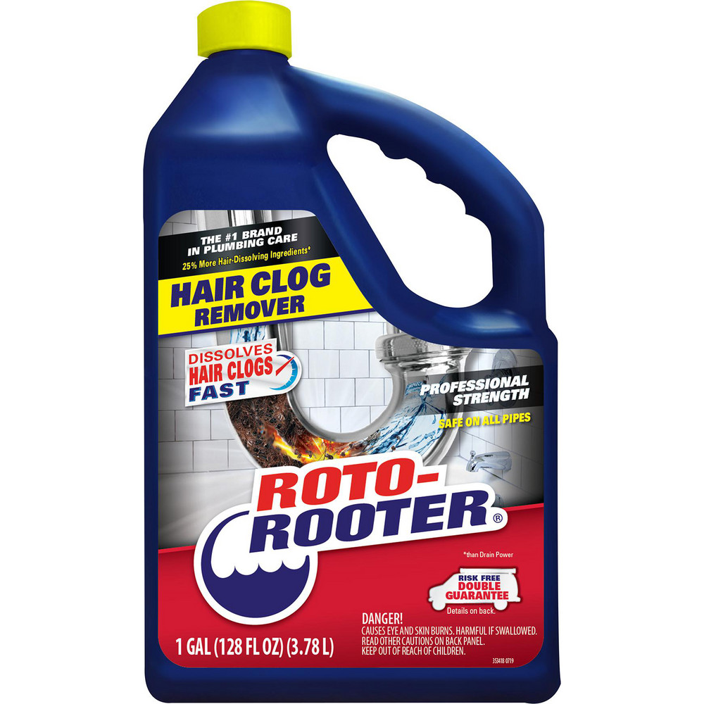 Roto Rooter Roto-Rooter Septic Treatment is a professional strength, cost effective formula that helps prevent septic backups. Simply pour product in toilet bowl and flush. Helps prevent septic backups by breaking down waste, paper, fats, grease, oils, starch and protein. Works to remove unpleasant odors and dampness in leach fields. Natural enzyme, dual action formula provides continuous, long-term septic boost. Safe for all pipes and septic systems. Helps prevent costly backups. 64 oz bottle equals eight monthly doses. - 351272