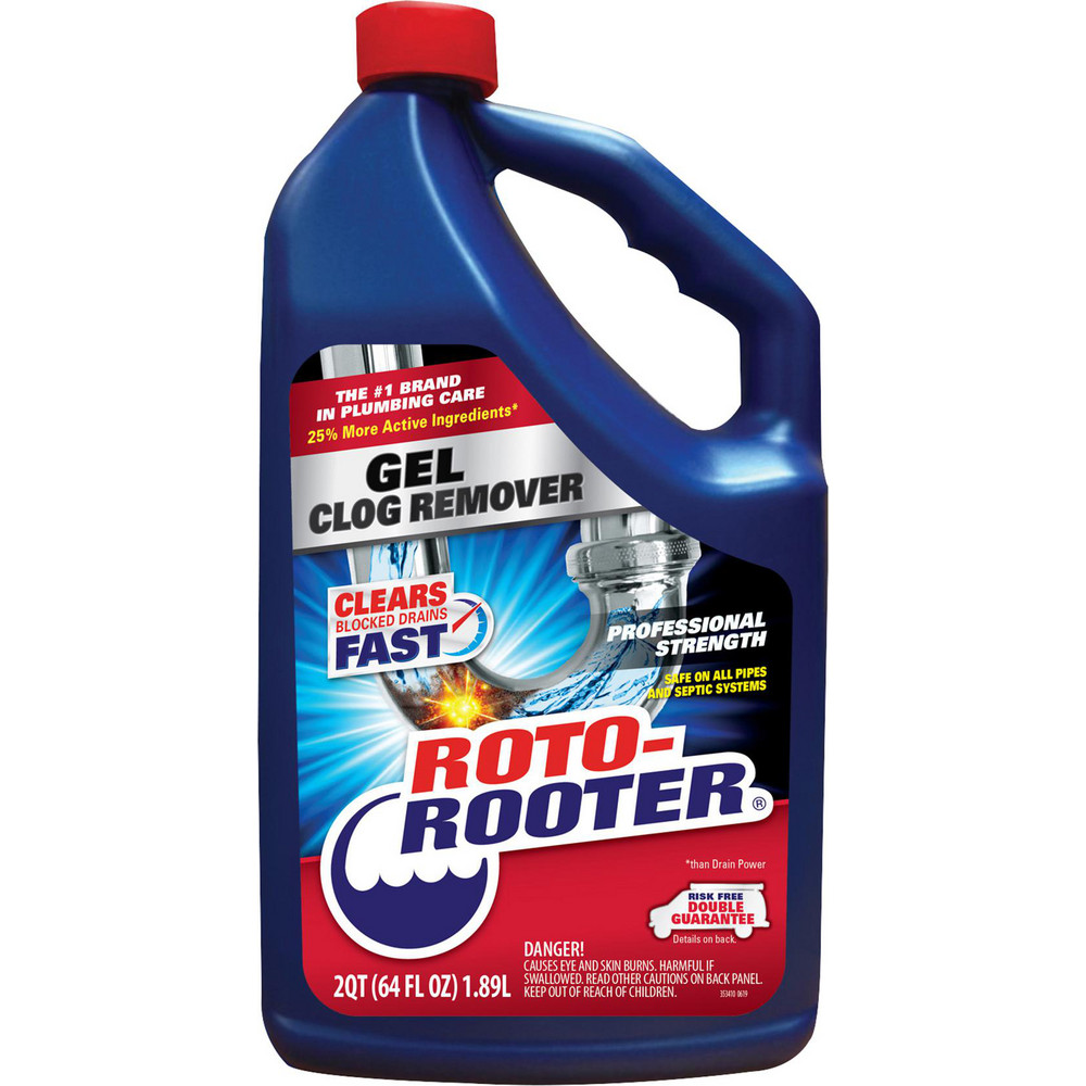 Roto Rooter Roto-Rooter Septic Treatment is a professional strength, cost effective formula that helps prevent septic backups. Simply pour product in toilet bowl and flush. Helps prevent septic backups by breaking down waste, paper, fats, grease, oils, starch and protein. Works to remove unpleasant odors and dampness in leach fields. Natural enzyme, dual action formula provides continuous, long-term septic boost. Safe for all pipes and septic systems. Helps prevent costly backups. 64 oz bottle equals eight monthly doses. - 351272