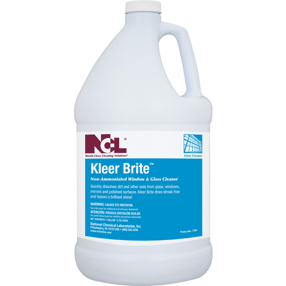 Rochester Midland Corporation Glass Cleaners: Liquid Concentrate, Plastic Bottle, Concentrate, Ammonia-Free, Concentrated, Dilutable Concentrate, 1 qt, 32 fl oz - 12001014