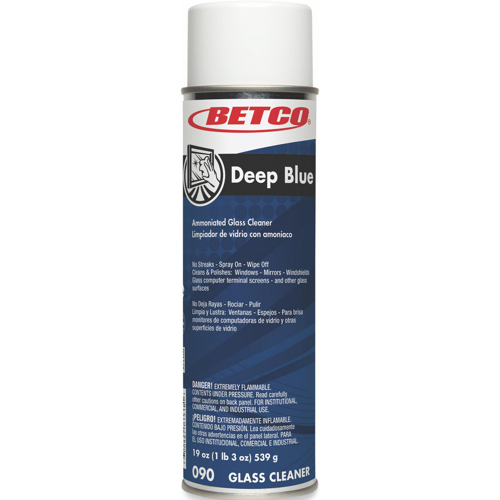 Betco Glass Cleaners: Liquid, Spray Bottle, Ready To Use, 19 oz - BET922302