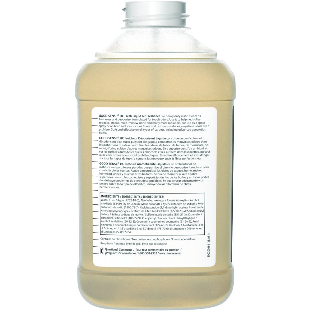 Diversey Air Fresheners: Freshener Type: Odor Neutralizer; Form: Liquid; Container Type: Bottle - DVS101109689