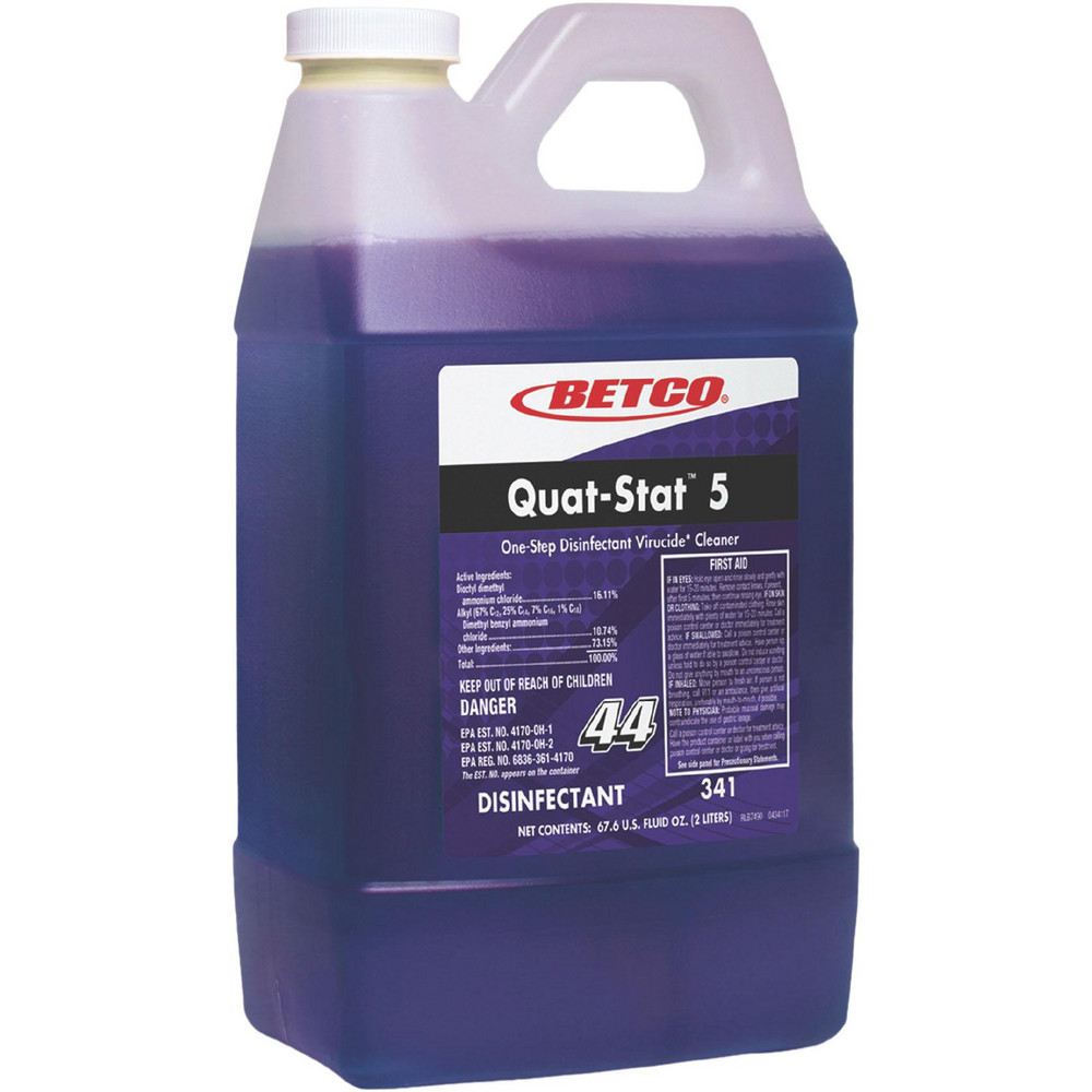 Betco All-Purpose Cleaner: 2 L, Bottle, Disinfectant - BET3414700