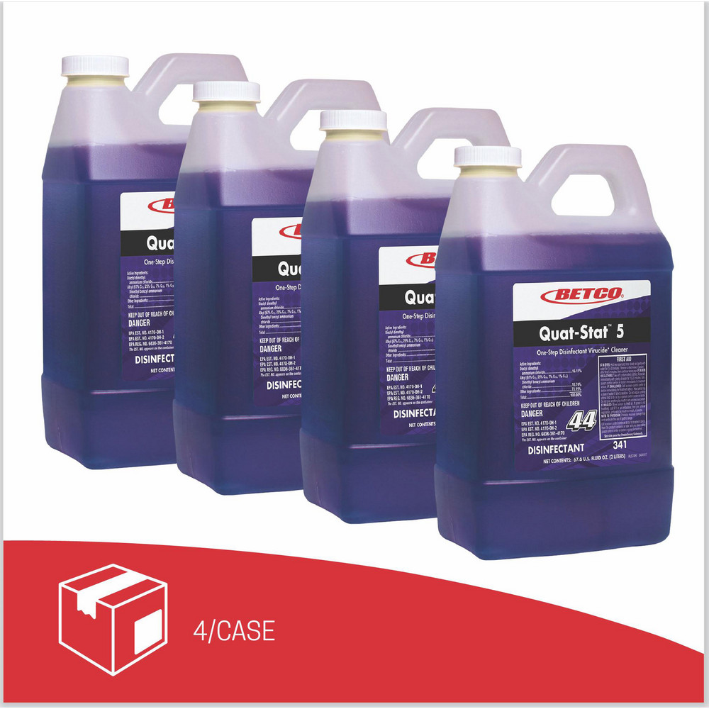 Betco All-Purpose Cleaner: 2 L, Bottle, Disinfectant - BET3414700