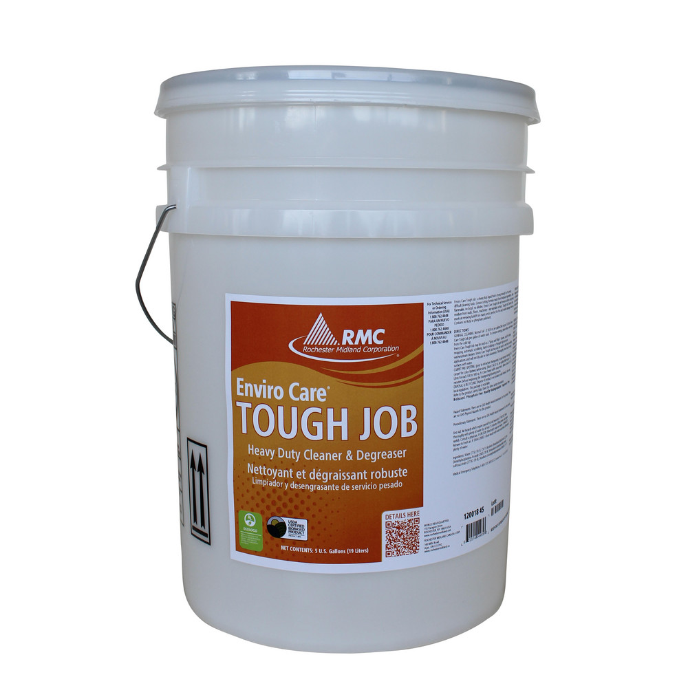 Rochester Midland Corporation Cleaner & Degreaser: 5 gal, Bucket & Pail, Concentrated - 12001845