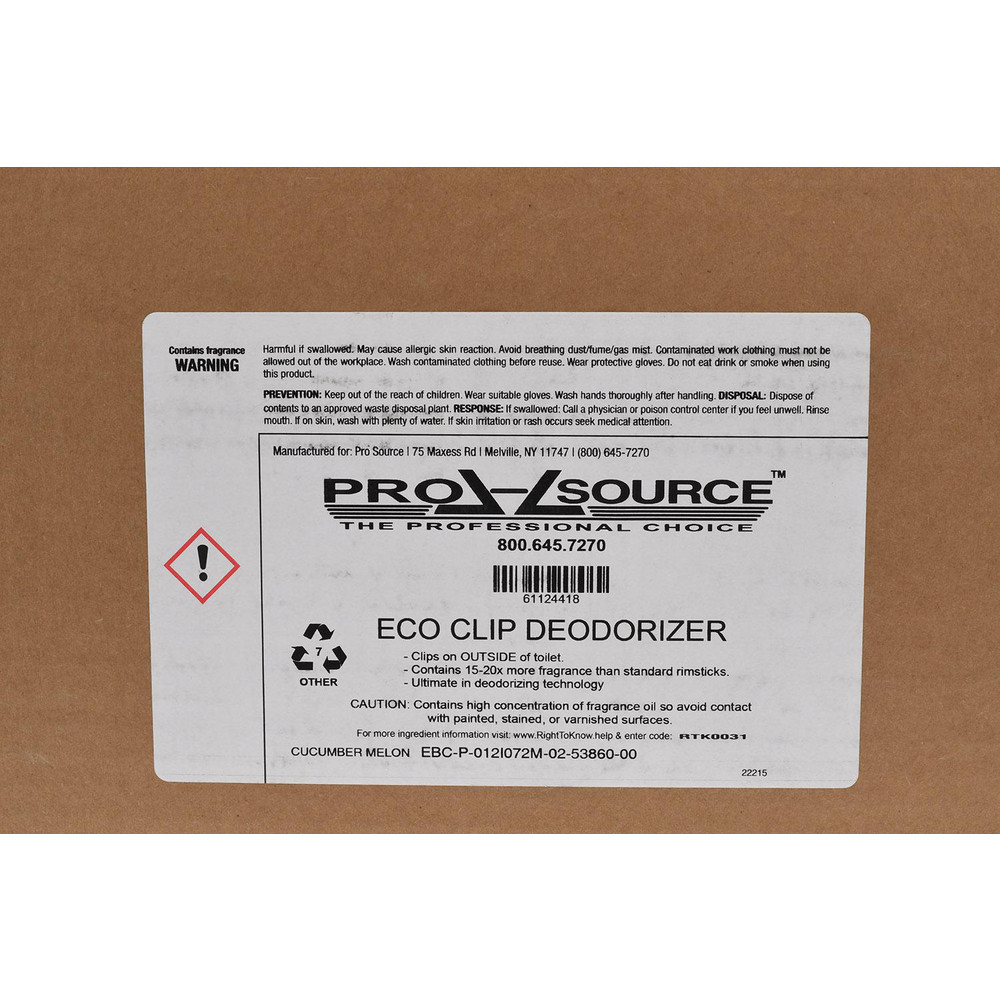 PRO-SOURCE Pack of 12 Toilet Bowl Clips - EBC-P-02