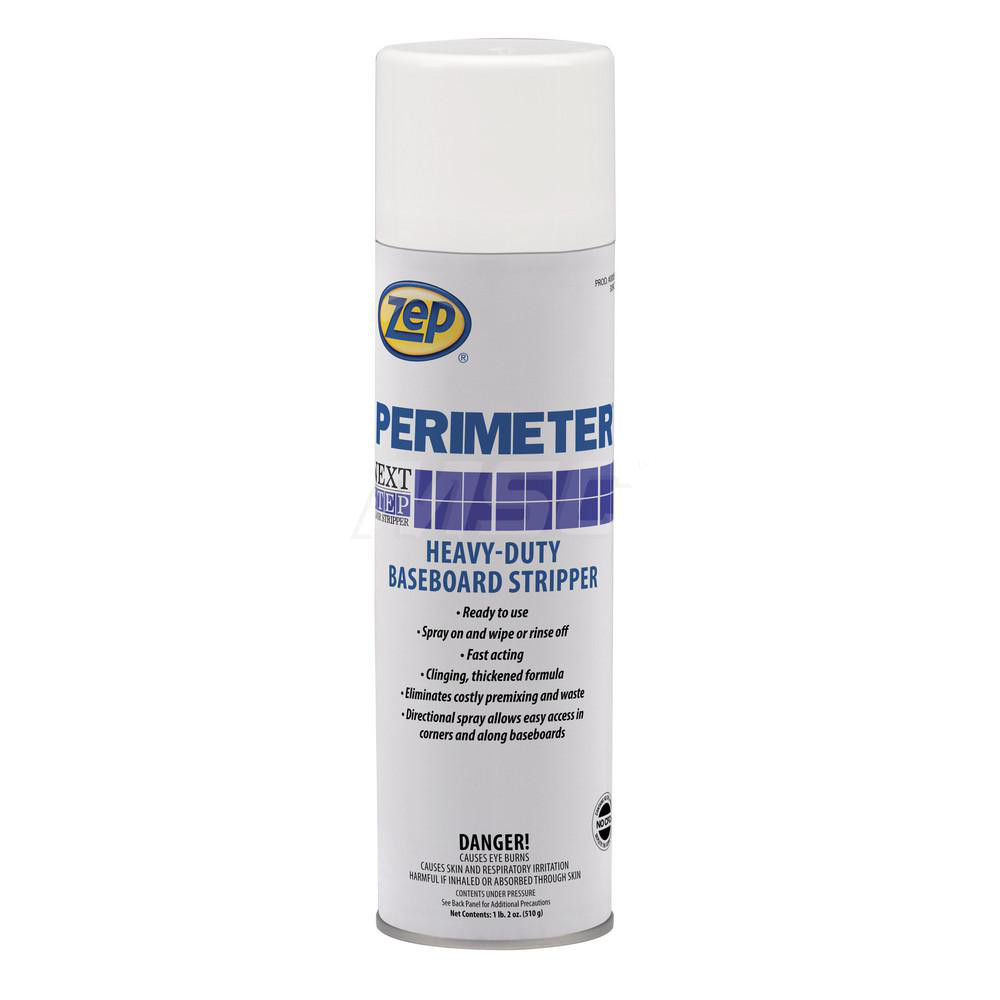 ZEP Perimeter Heavy-Duty Aerosol Baseboard Stripper, 18 oz, Solvent Scent, 12/Case - 501