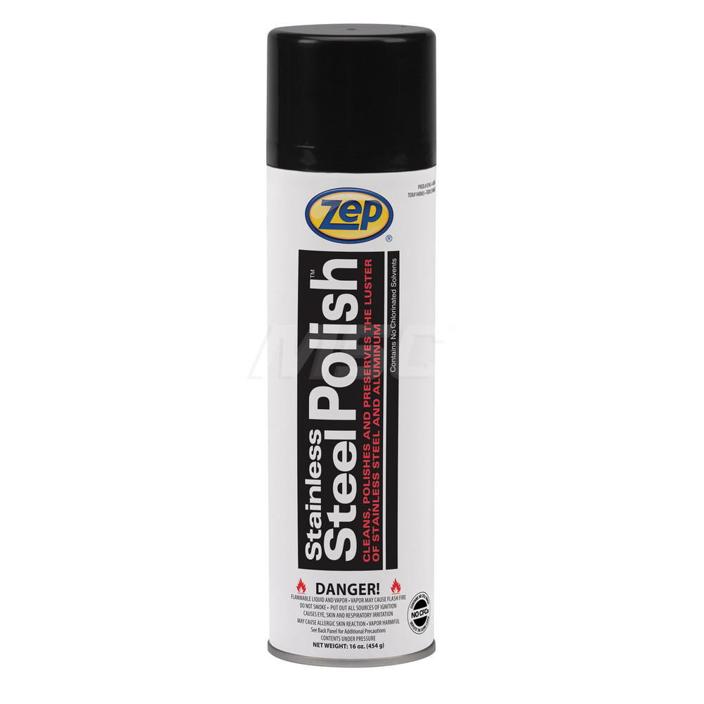 ZEP Stainless Steel Polish, 16 oz, Citrus Scent, 12/Case - 14301
