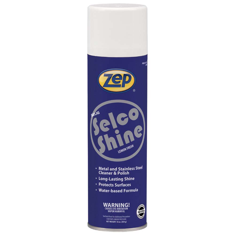 ZEP Stainless Steel Polish, 16 oz, Citrus Scent, 12/Case - 14301