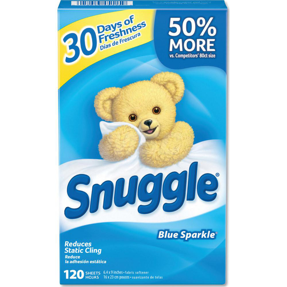 Snuggle FRESH 120SHT 6/PK FABRIC SOFTENER SHEET - DIA45115