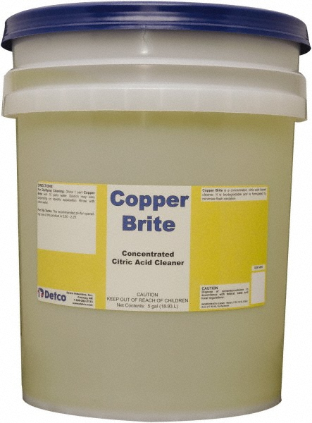 Tarn-X PRO Tarnish Remover & Metal Cleaner: Liquid, 5 gal Pail, Acidic Scent - TX-5PRO
