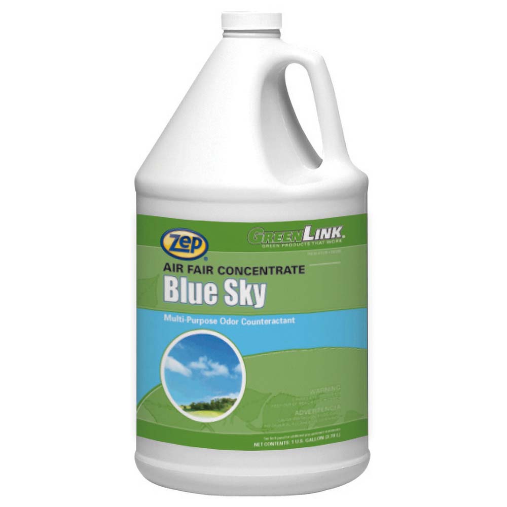 ZEP Air Fair Blue Sky Concentrate Air Freshener, 1 gal, Pleasant Scent, 4/Case - 153024