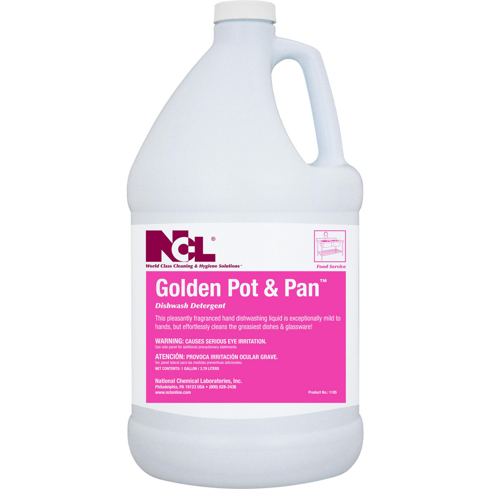 National Chemical Laboratories Dish Detergent: Detergent Type: Manual Dishwashing; Form: Liquid; Container Type: Bottle; Container Size (oz.): 128.000 - 1105-29