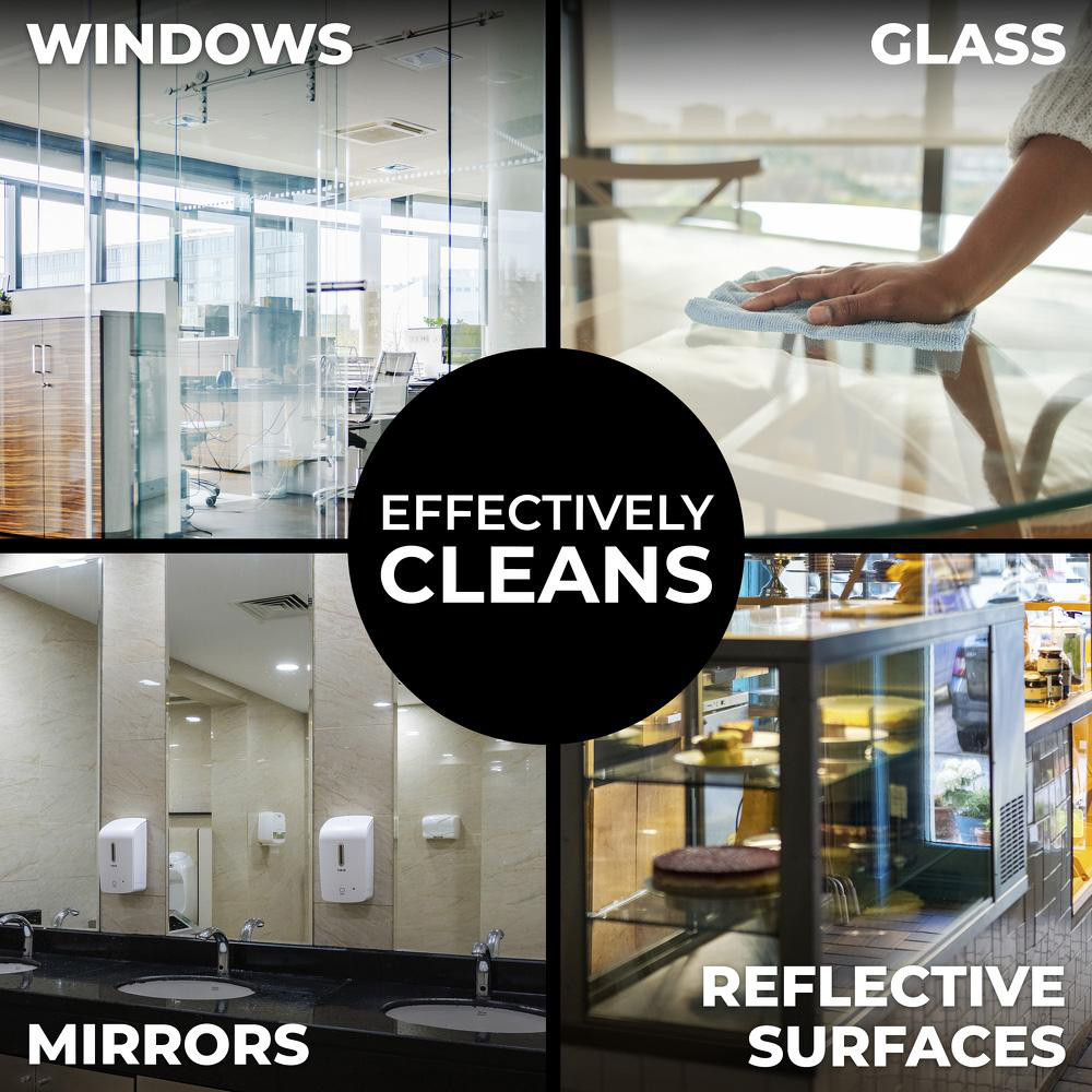 Simple Green® Glass Cleaners: Liquid Concentrate, Jug, Concentrate, 1 gal - 1110100401128