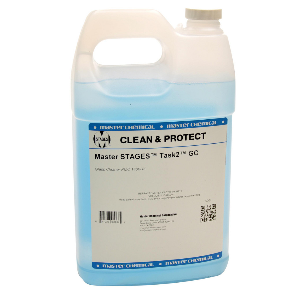 Simple Green® Glass Cleaners: Liquid Concentrate, Jug, Concentrate, 1 gal - 1110100401128