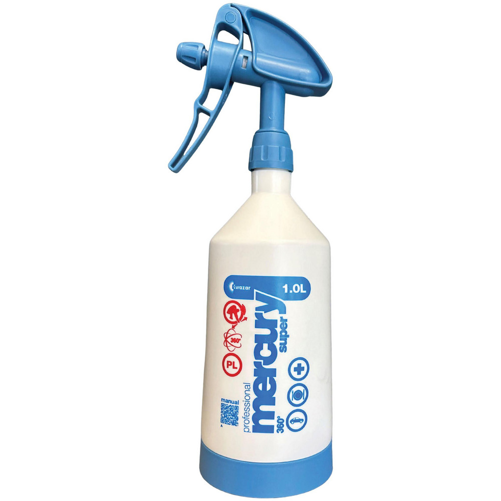 Kwazar Spray Bottles & Triggers: Product Type: Spray Bottle with Trigger; Dispensing Type: Mist; Container Capacity: 1 L - 084509