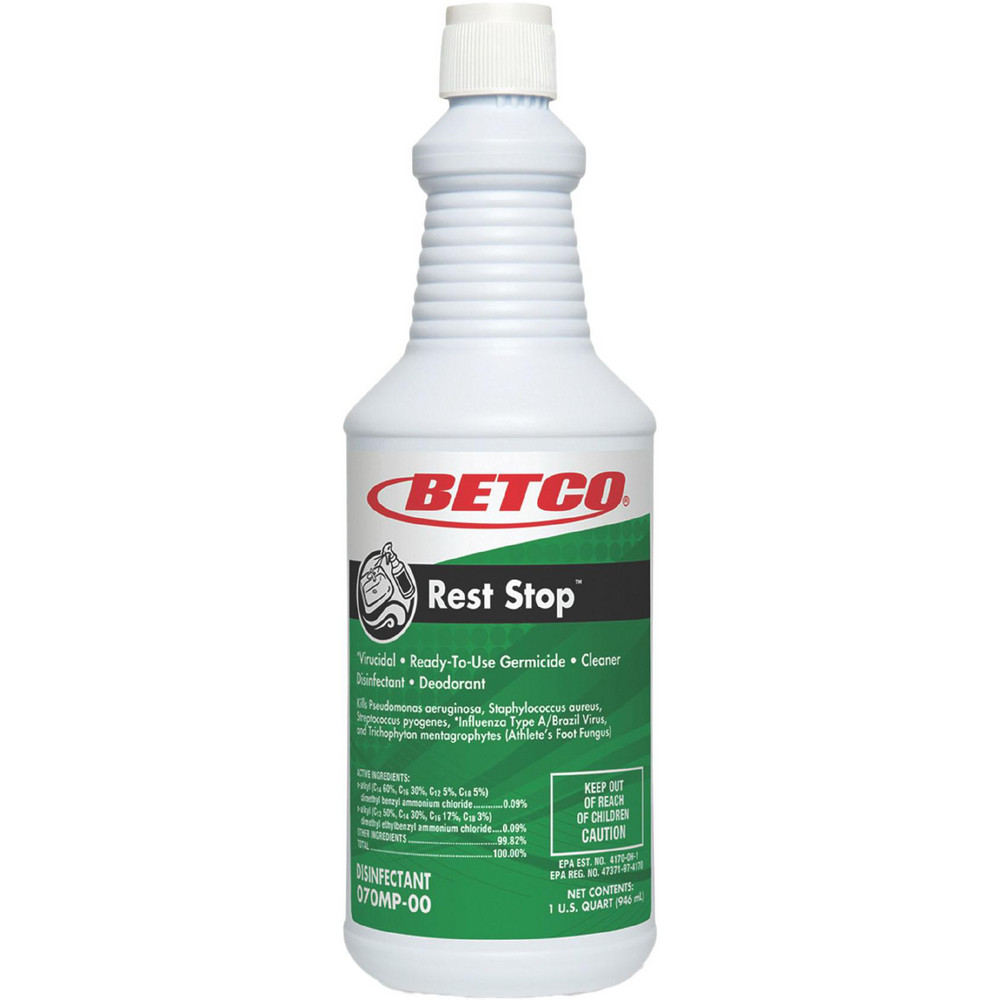 Betco Bathroom Cleaners: Product Type: Toilet Bowl Cleaner; Form: Liquid; Container Type: Bottle; Container Size: 32 oz - BET761200