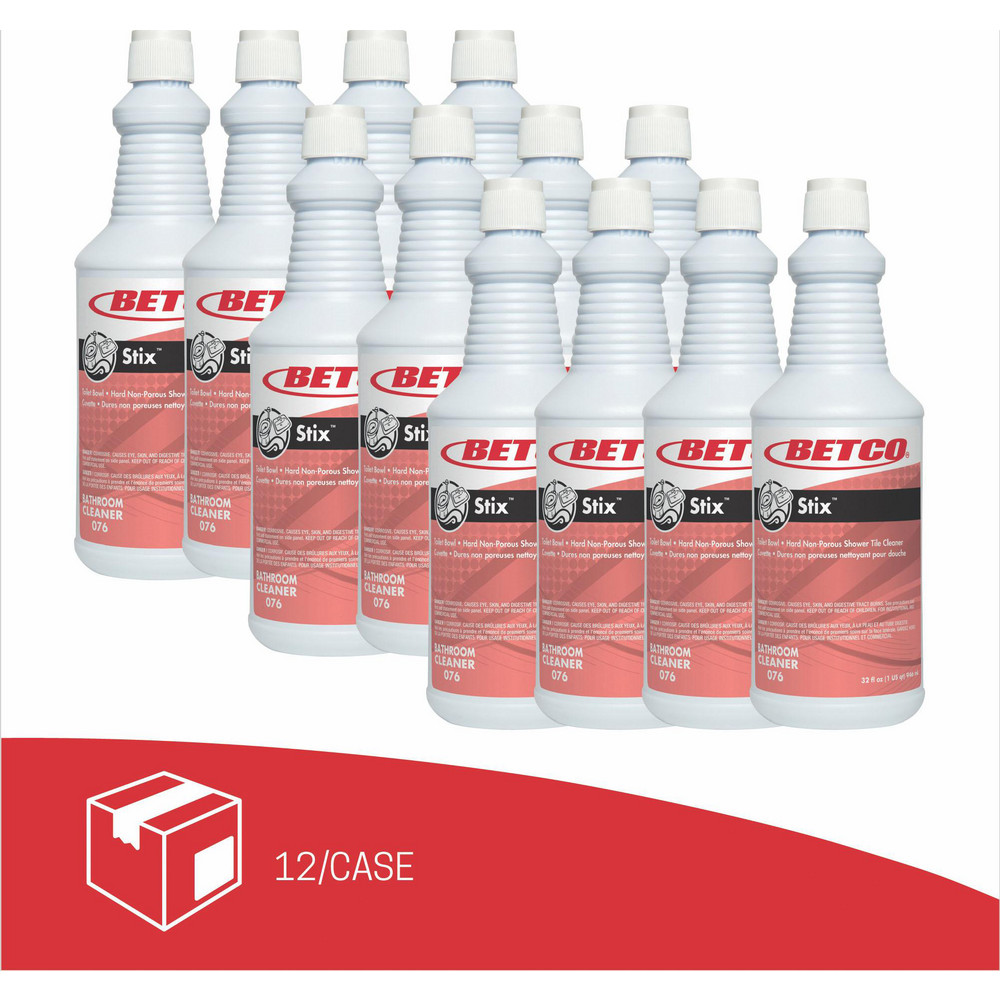 Betco Bathroom Cleaners: Product Type: Toilet Bowl Cleaner; Form: Liquid; Container Type: Bottle; Container Size: 32 oz - BET761200