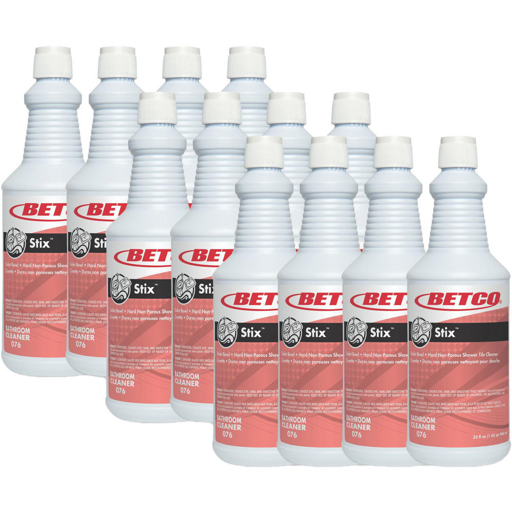 Betco Bathroom Cleaners: Product Type: Toilet Bowl Cleaner; Form: Liquid; Container Type: Bottle; Container Size: 32 oz - BET761200
