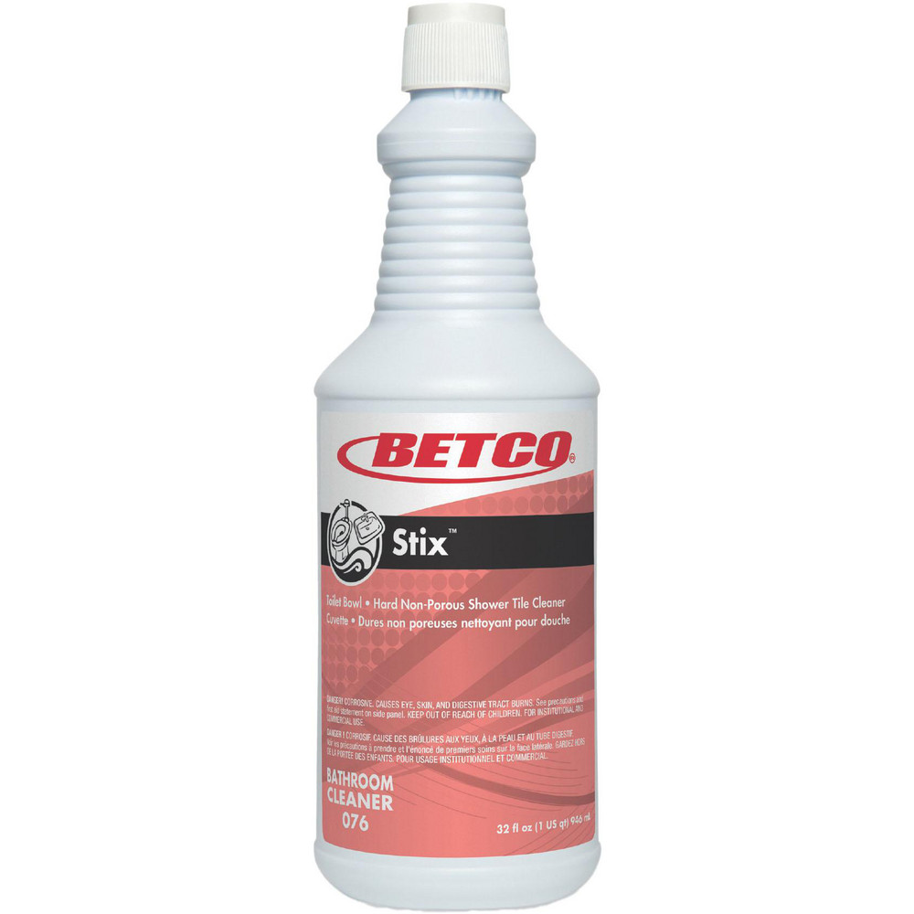 Betco Bathroom Cleaners: Product Type: Toilet Bowl Cleaner; Form: Liquid; Container Type: Bottle; Container Size: 32 oz - BET761200