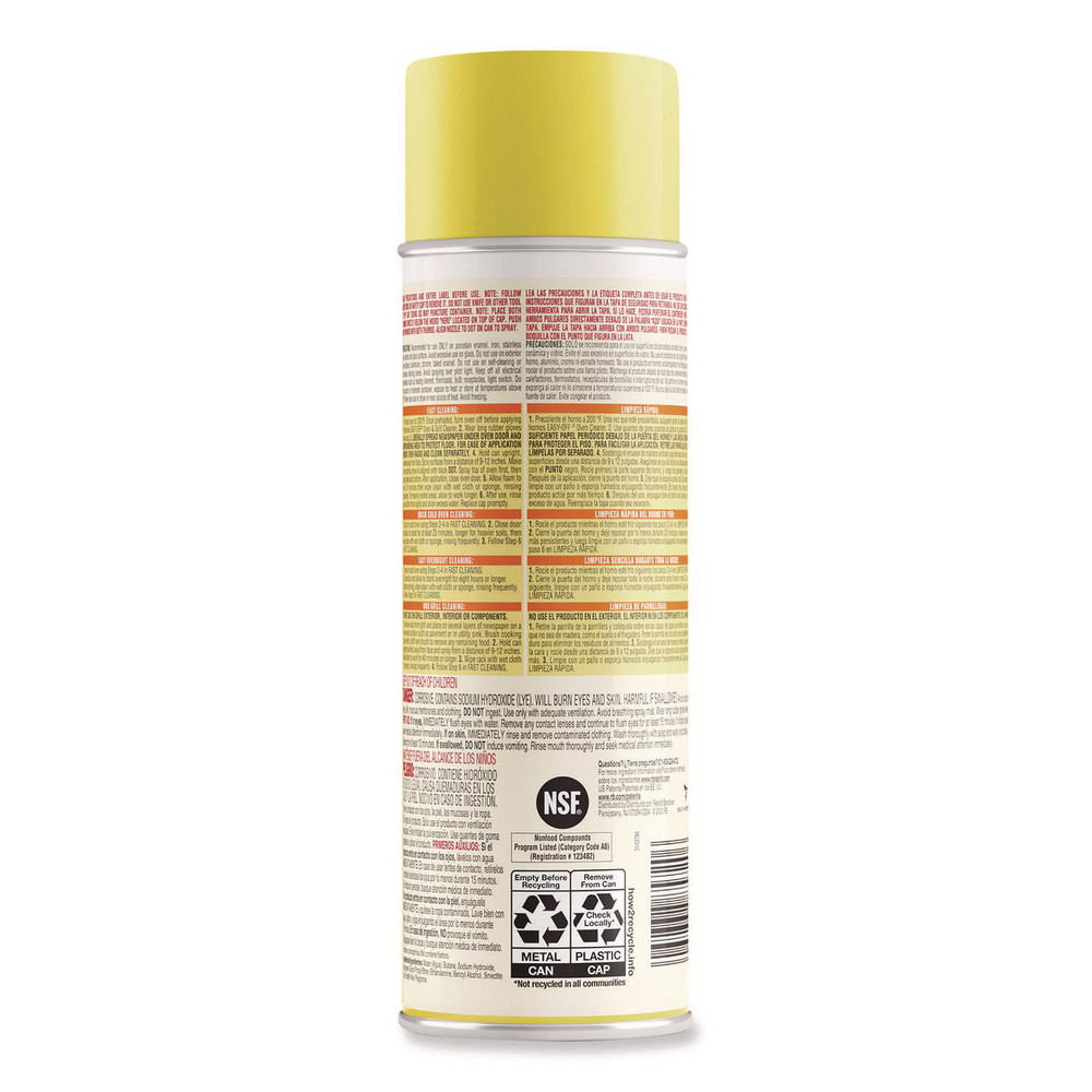 Easy-Off Oven and Grill Cleaner, 24 oz Aerosol, 6/Carton - RAC85261
