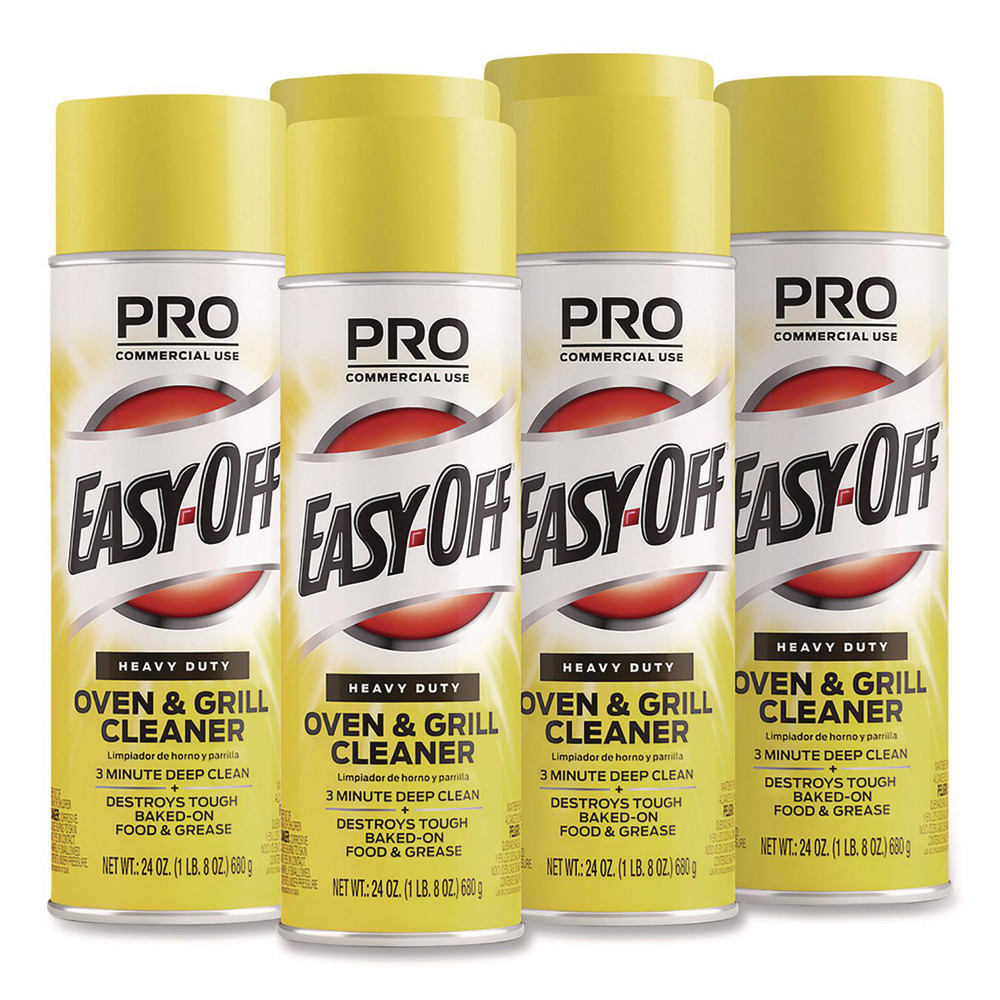 Easy-Off Oven and Grill Cleaner, 24 oz Aerosol, 6/Carton - RAC85261