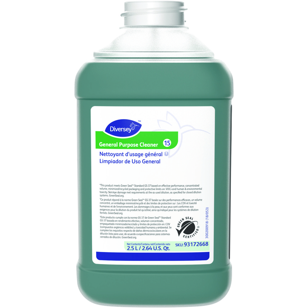 Diversey All-Purpose Cleaner: 2.5 L, Bottle - DVS93172668