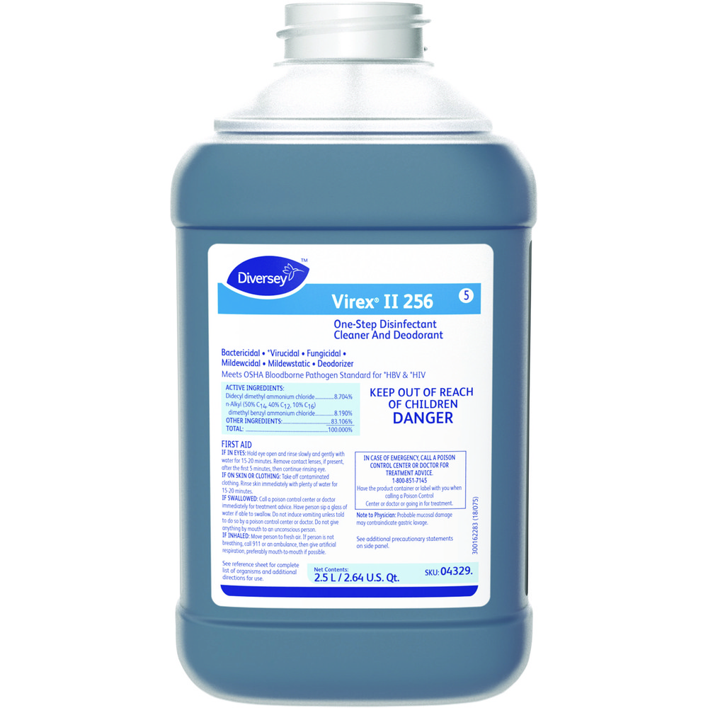Diversey All-Purpose Cleaner: 84.5 oz, Bottle, Disinfectant - DVS04329