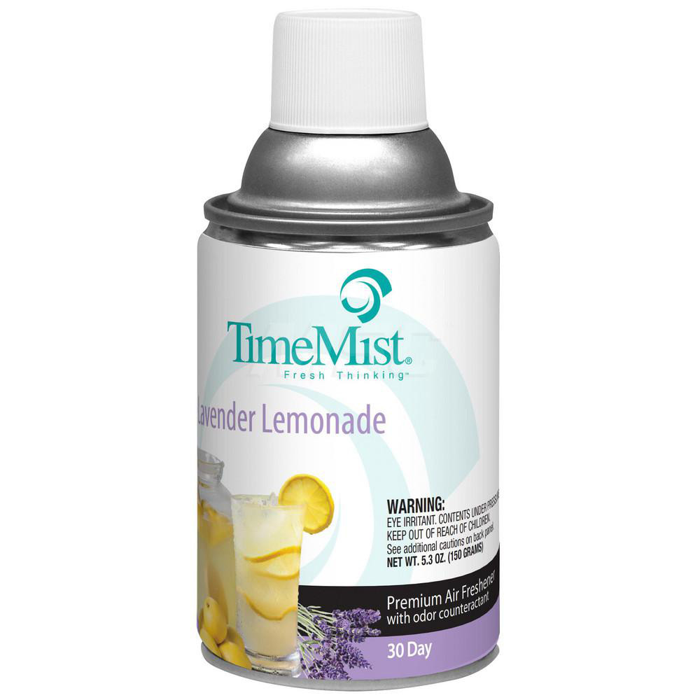ZEP Premium TimeMist Metered 30 Day Air Freshener, Lavender Lemonade, 7 oz, Lavender Lemonade Scent, 12/Case - 1042757