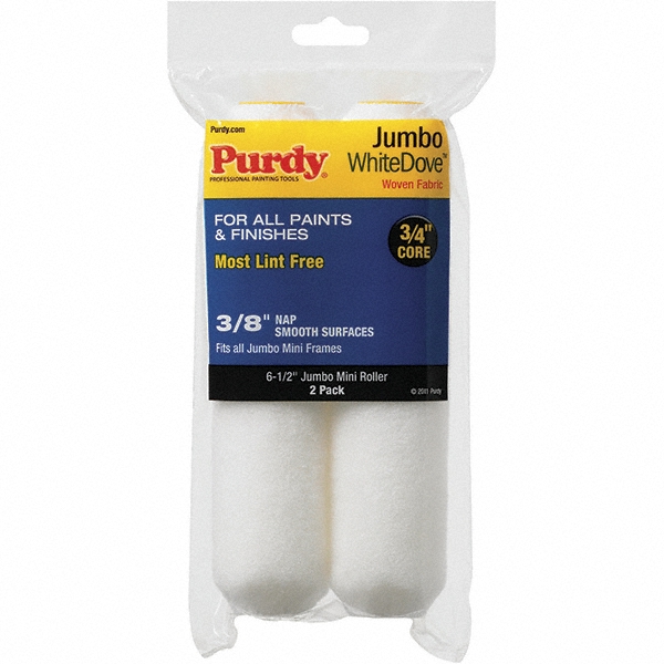 Purdy Mini Paint Roller Cover: 3/8" Nap, 4-1/2" Wide - 14G624012