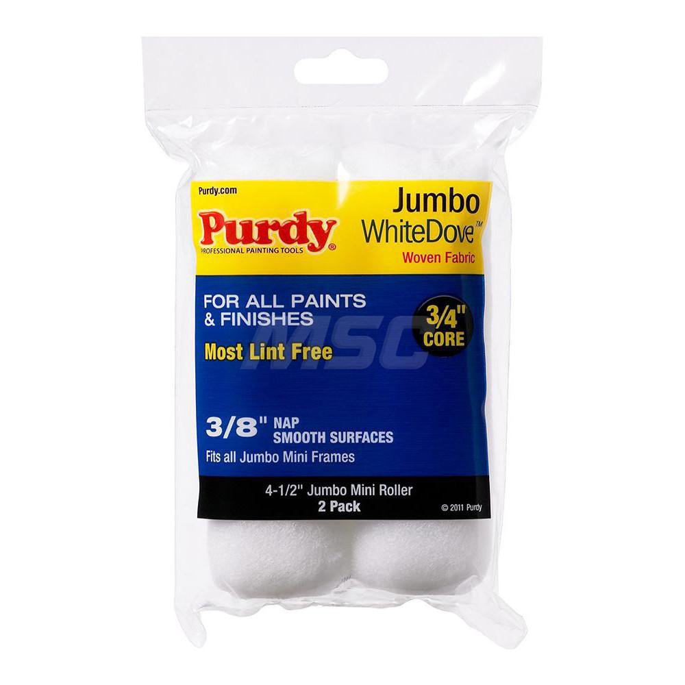 Purdy Mini Paint Roller Cover: 3/8" Nap, 4-1/2" Wide - 14G624012