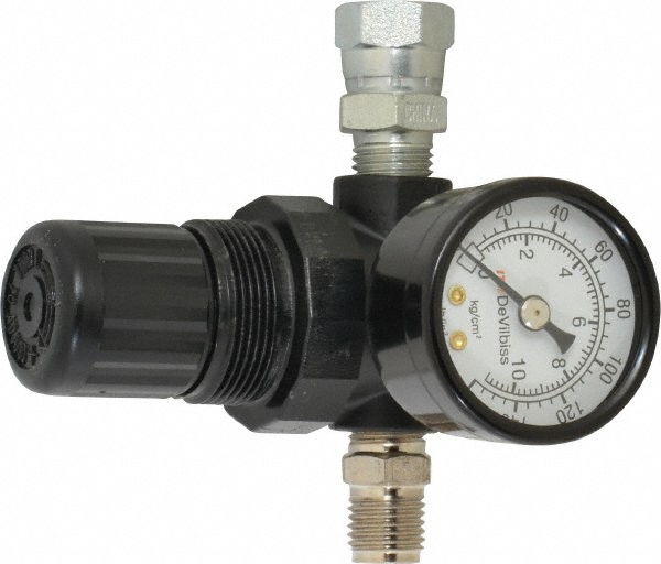 DeVilbiss Pressure Feed High Volume/Low Pressure Paint Spray Gun - EXL-520P-14