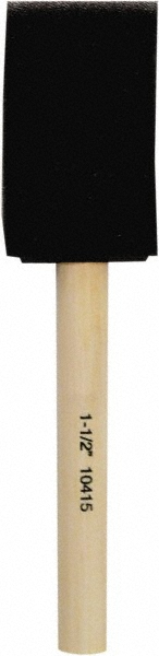 Premier Paint Roller Paint Brush: 4" Wide, Foam, Synthetic Bristle - HDF-40