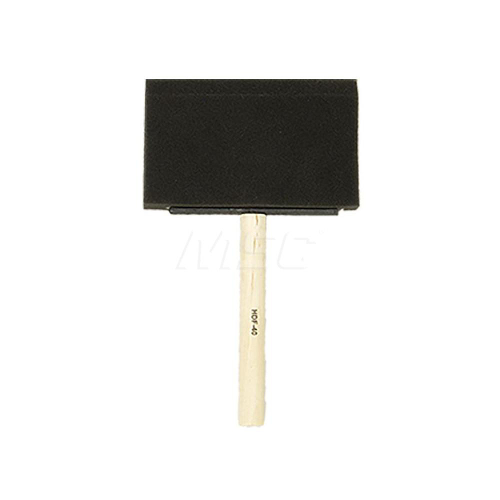 Premier Paint Roller Paint Brush: 4" Wide, Foam, Synthetic Bristle - HDF-40