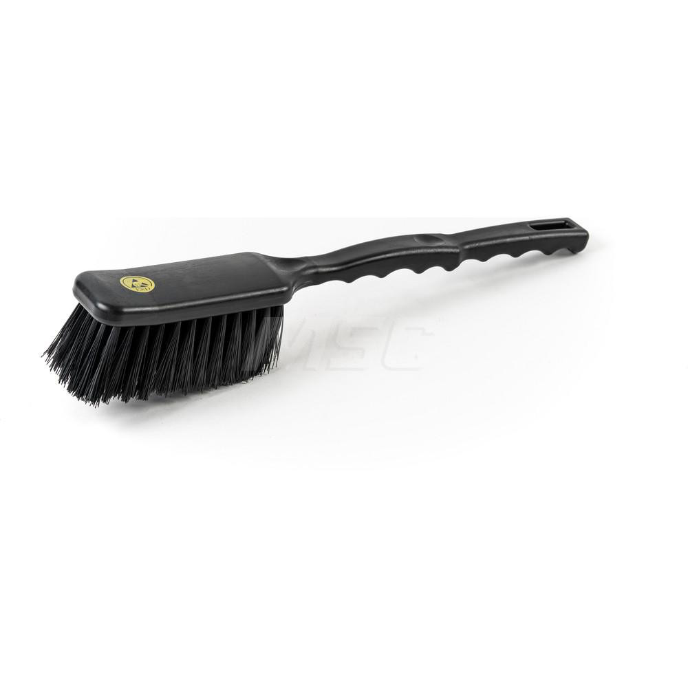 LPD ESD/Antistatic Curved handle utility brush, 47(W) x 270(L) mm - C10203
