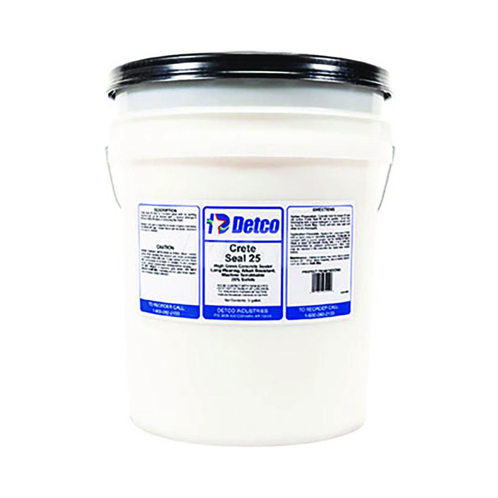 Detco Crete Seal 25, 1 Gal, Concrete Sealer, 25% Solids - 0320-4X1