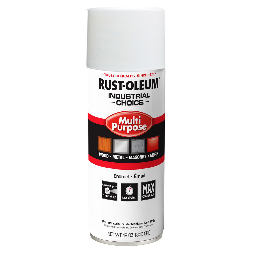 Krylon Acrylic Enamel Spray Paint: Dover White, Gloss, 12 oz - K02706007