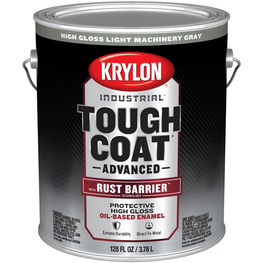 Krylon Rust Preventative Paint: 1 gal, Gloss Finish, Aluminum - K00151008