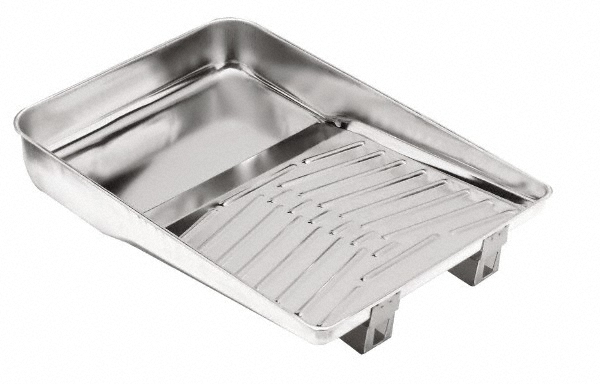 Weiler Paint Trays & Liners: Paint Roller Tray, Paint Roller Tray, Plastic, 2.000 qt, 2.000 qt, 2.000 qt, 9 - 49011