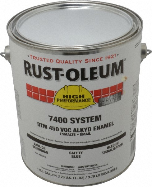 Rust-Oleum Industrial Enamel Paint: 5 gal, Gloss Finish, Black - 245405