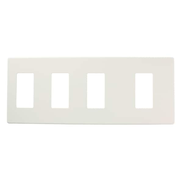 Leviton Dimmer Switch Renii Plate-3N1Wfin-Wht - AWP0F-31W