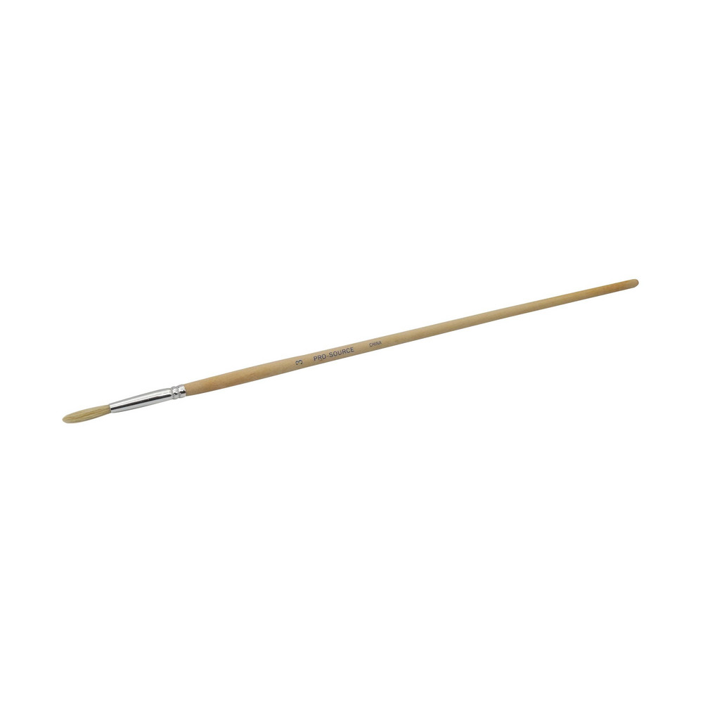 PRO-SOURCE Artist Brush: #3 Industry Size, 3/16" Wide, Boar & Pig - AUB03-10